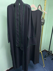 Abaya Femme Musulman Dubai Ramadan Eid Jilbabs for Women with Sashes