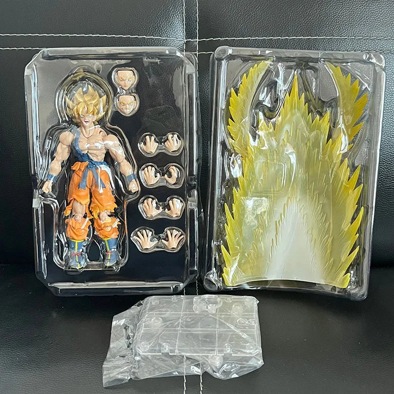 Dragon Ball Z Son Goku Figure SHF S.H.Figuarts Goku War Damage Super Saiya Anime Action Figures Model Toys Birthday Gift