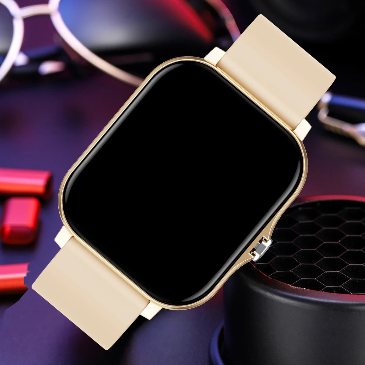 New SmartWatch Men Women 2.02 Amoled BT Call GPS Tracker NFC Sport Waterproof Heart Rate Smart Watch Fitness Tracker