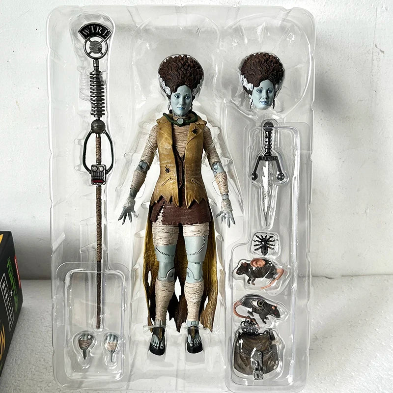 NECA Last Ronin Leonardo April Oneil Casey Jones Hunchback Michelangelo Mummy Raphael Frankenstein Monster Turtle Action Figure