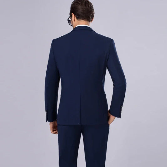 Tuxedo for Mens: (Blazer+ Trousers) Men Fashion Gentleman European Style Gentleman