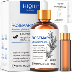 Rosemary Jasmine Lavender Mint Essential Oils for Hair Care, increasing luster, Massage, Skin Care, Diffuser, Humidifier