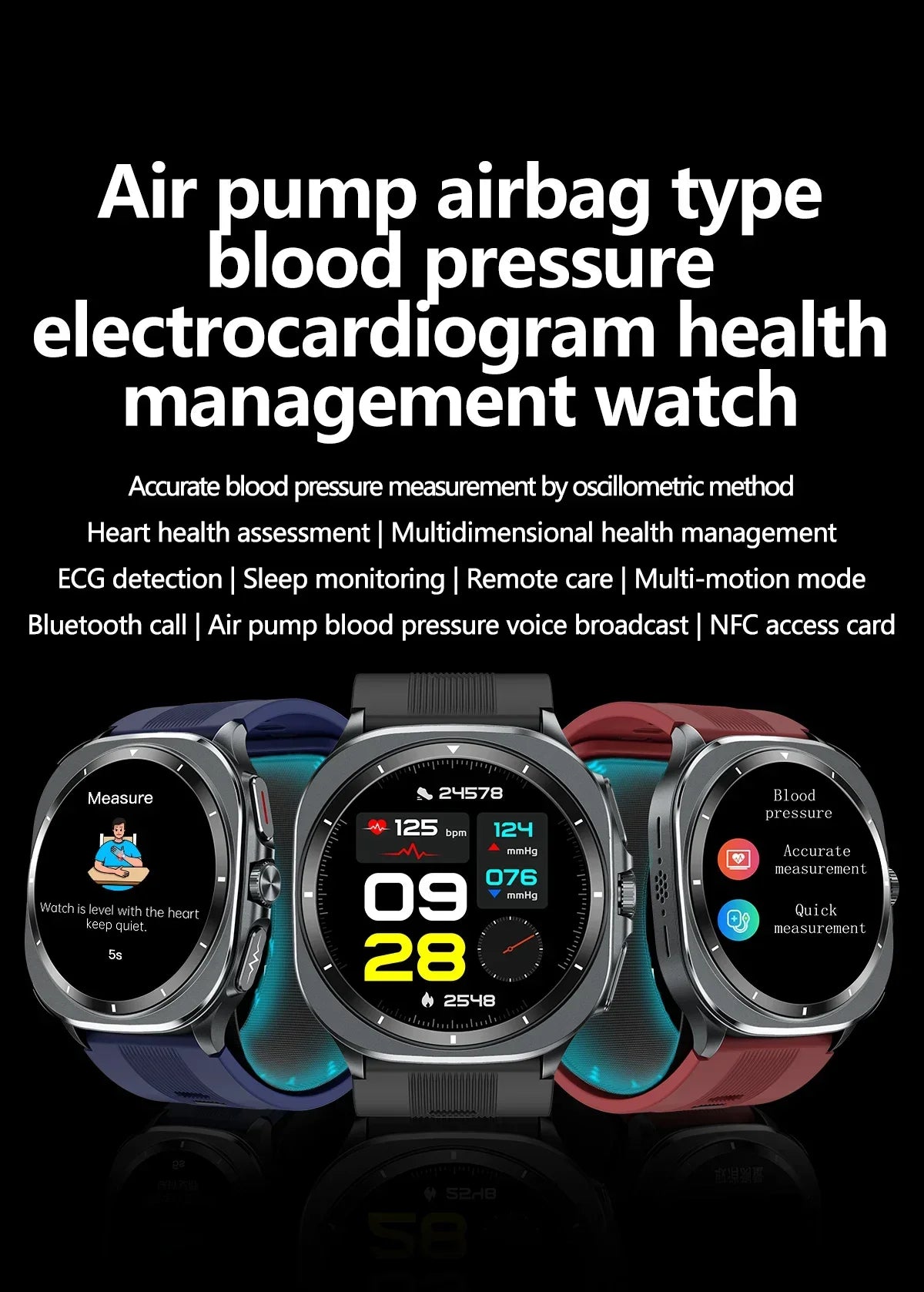 huawei Smart Watch men Bluetooth call watch