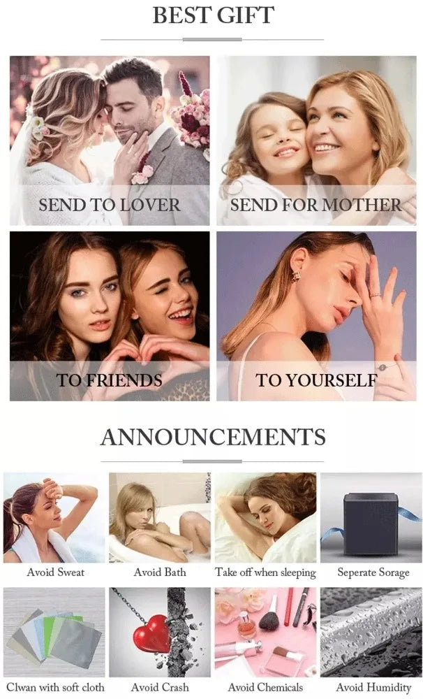 Pear/Marquise/heart Cut Solitaire Moissanite Diamond Bracelet for Women S925 Silver Plated 18k Gold Wrist Chain with Certificate