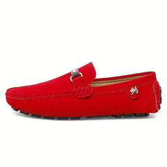 Shoes Leather Men Luxury Trendy Casual Slip on Formal Loafers