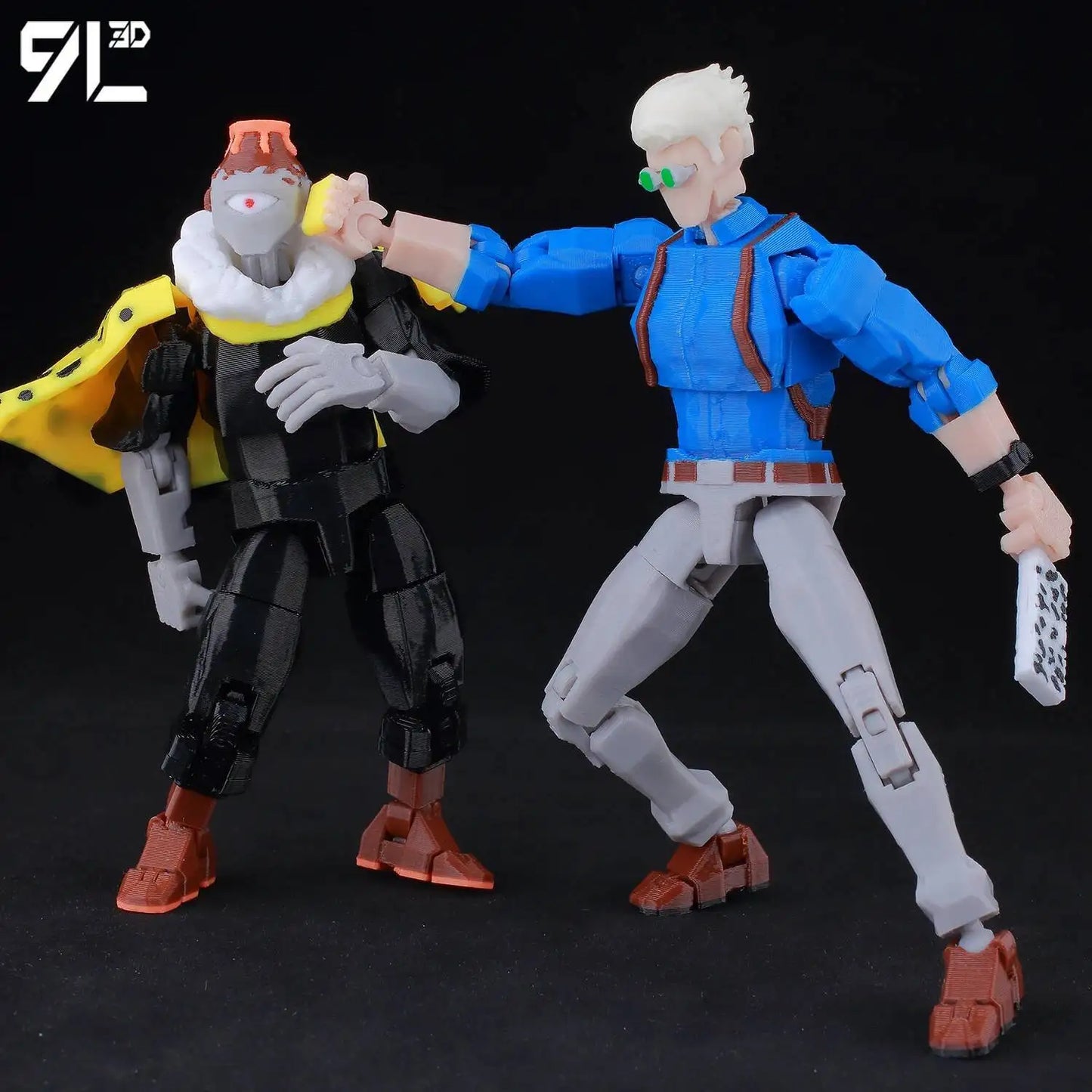 9L 3D Printed Anime Jujutsu Kaisen Sukuna Lucky13 Dummy 13 Movable Shapeshift T13 Action Figures Mannequin Toys for Collectors