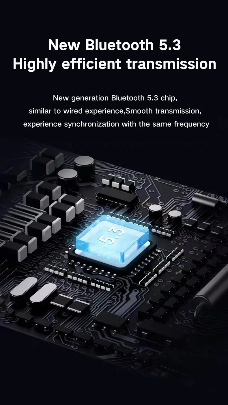 Fineblue F580 Wireless Earphone Bluetooth 5.3 Retractable Portable Headset Calls Remind Vibration Sport Run Headphone F920 F520