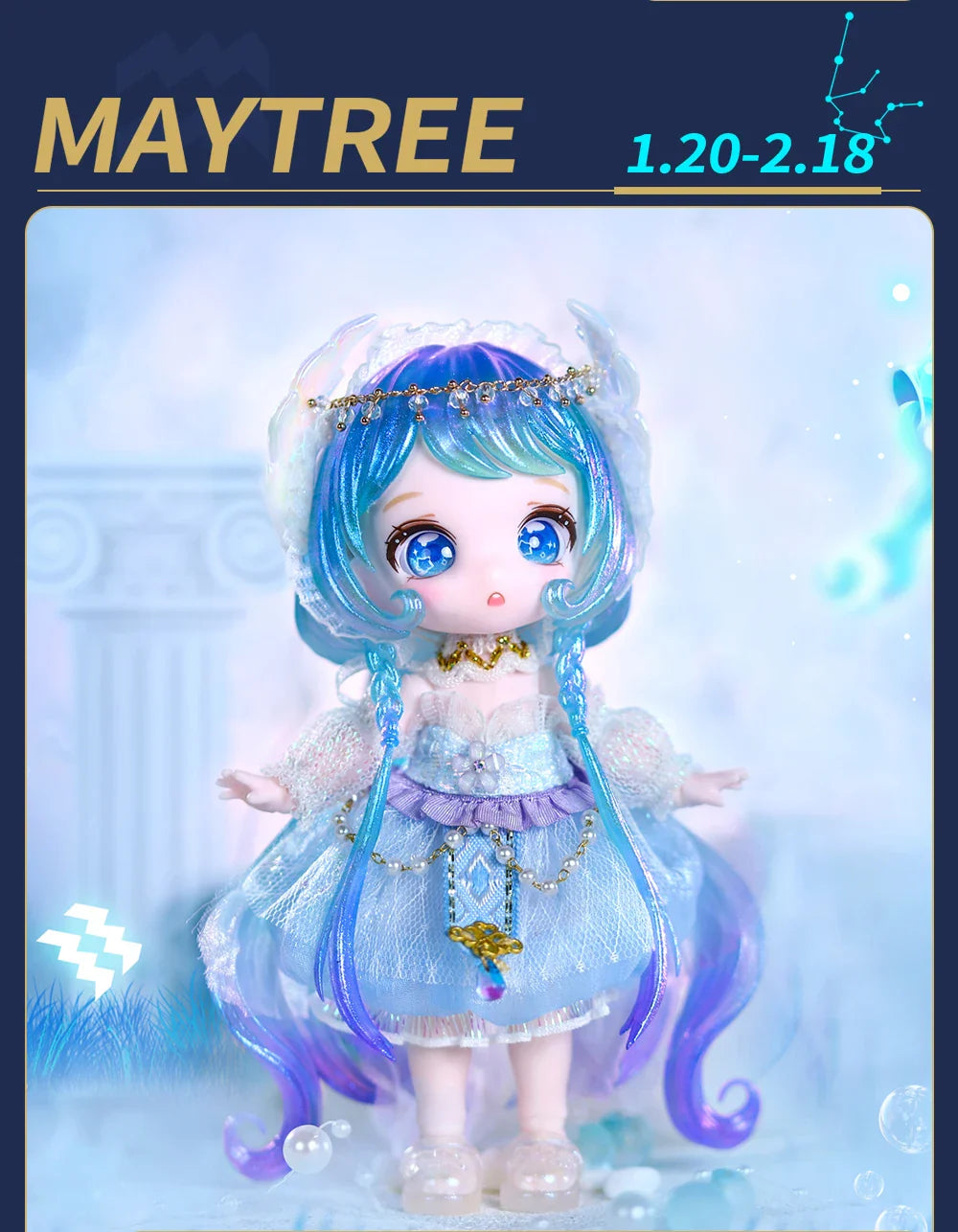 ICY DBS Dream Fairy Season 2 Constellation Maytree OB11 Doll BJD collectible Cute Animal 13cm SD Gift