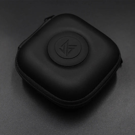 KZ PU Case Bag Earphone Headset Accessories Protable Case Pressure Shock Absorption Storage Package Case With Logo Square Bag