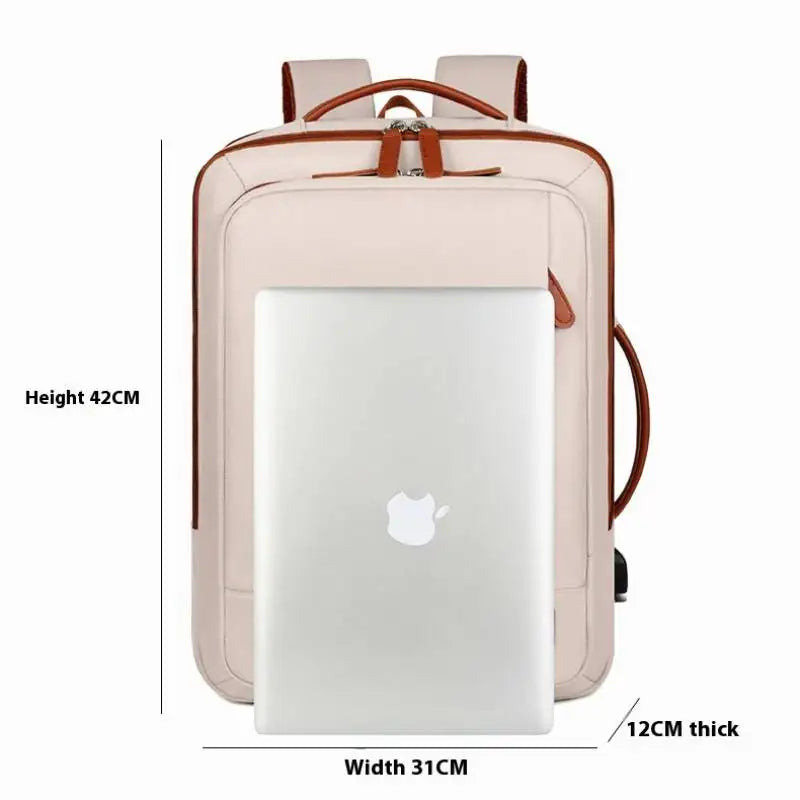 Business Backpack Multi-function Laptop Computer Pack Commuter Bag With USB Port College Student Bags Travel Daypack