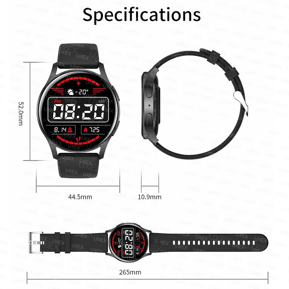 For Classic Smartwatch App Control Men Sports Health Tracking Notification Reminder Bluetooth Call Alarm Clock Smart Watch 2025