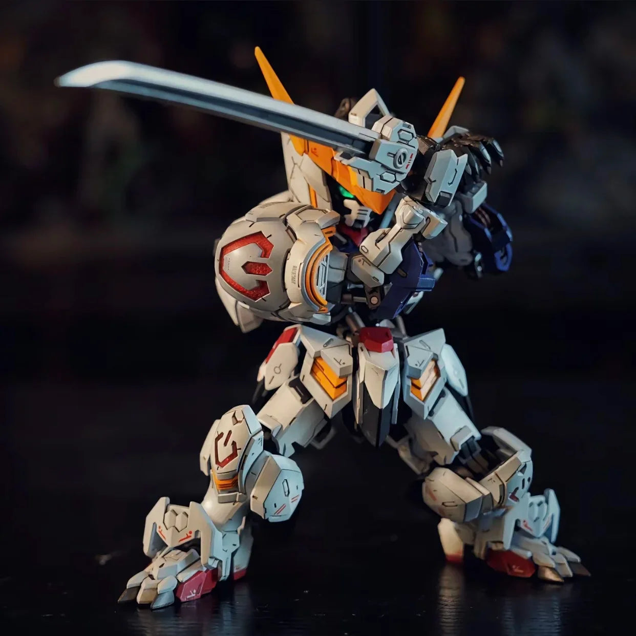 Barbatos Mgsd Assembly Model Kit Action Figures Comes With Water Decals Free Display Stand Desktop Decoration Boys Surprise Toys