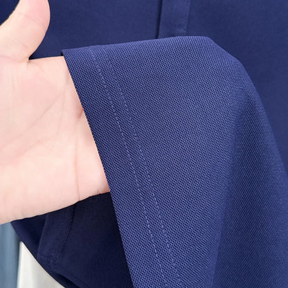 Premium Brand Quality Men's Polo Shirt Autumn Fashion Cartoon Embroid Long Sleeve Exquisite Lapel T-Shirt Business Menswear Top