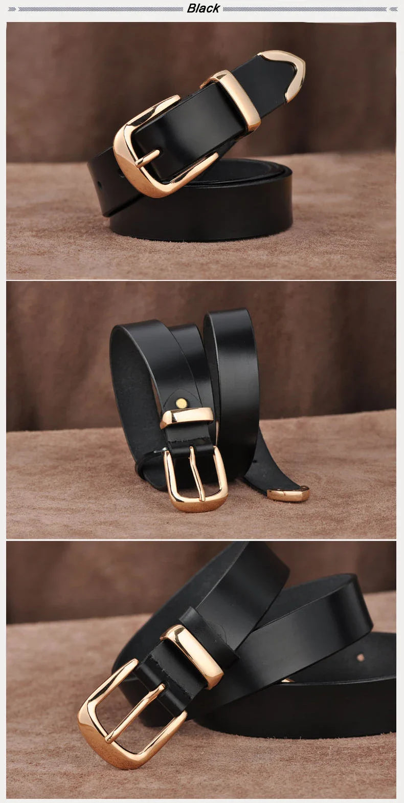 MEDYLA Women's Strap Casual All Match Women Brief Genuine Leather Belt Women Strap Pure Color Belts Top Quality Jeans Belt L27