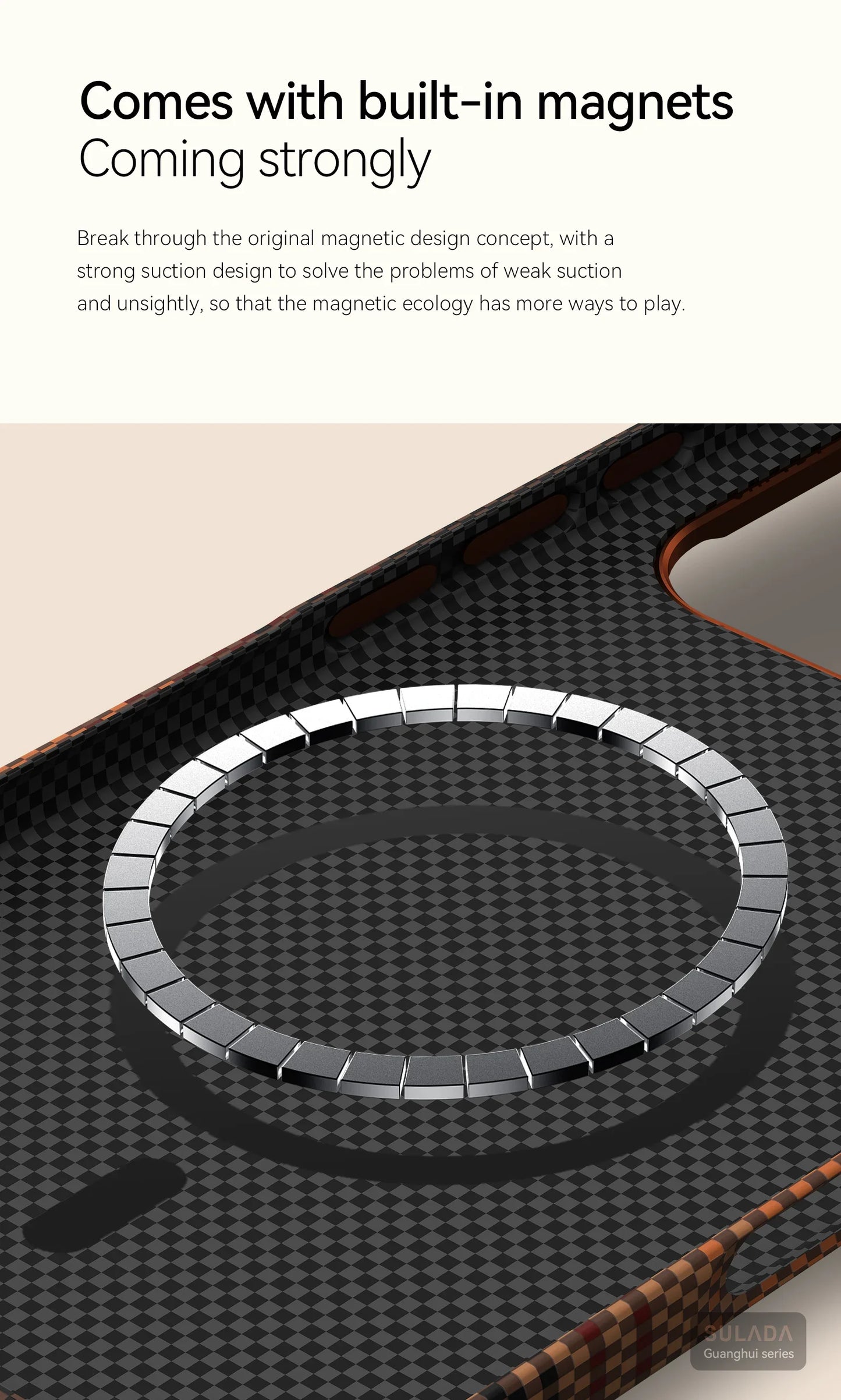 For Iphone 17 Pro Max / 17 Pro / 17 Magnetic Phone Case Carbon Fiber Pattern Magsafe Kevlar Pattern Shockproof Pc Hard Cover