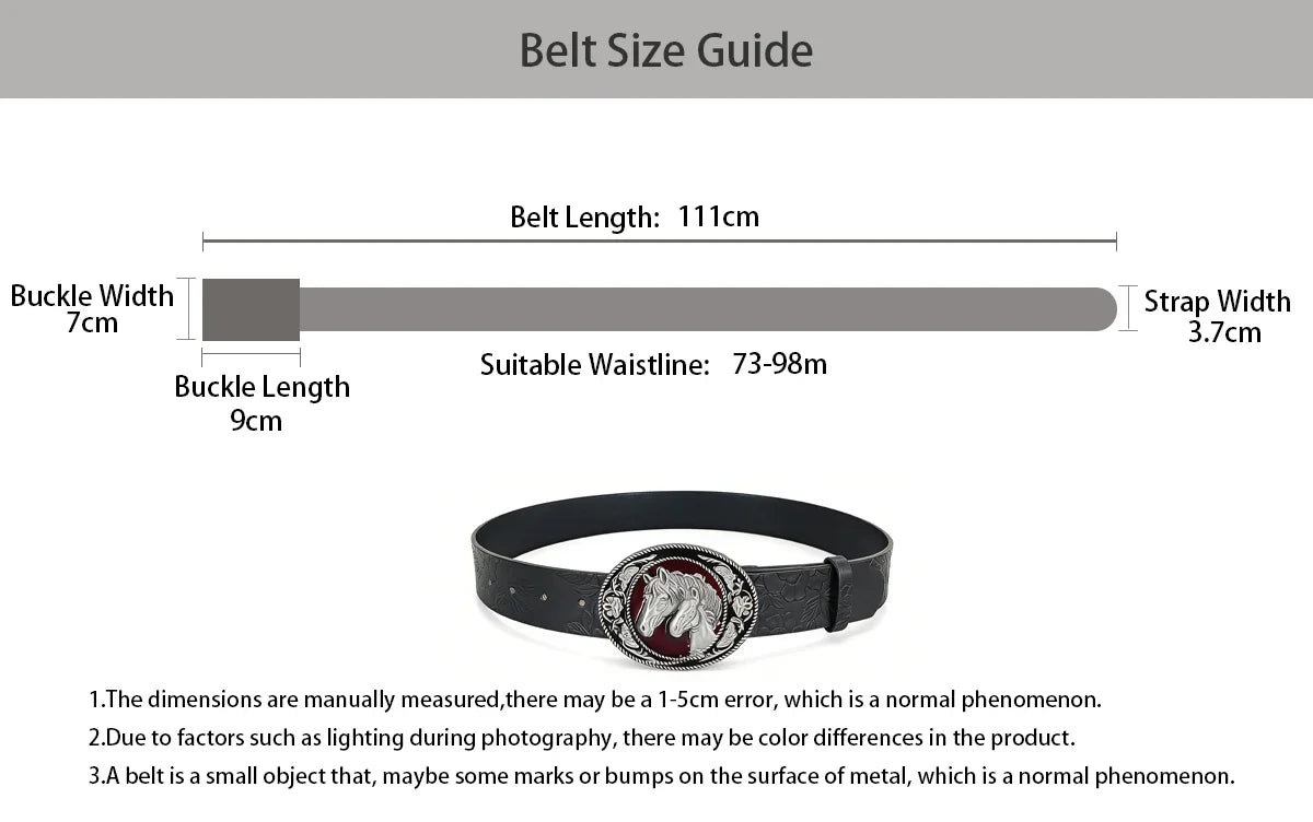 Retro Men's Belt Bohemian Style Fashion Personalized Belt For Men Women Punk Rock Y2K Belts For Jeans Dresses & Casual Wear