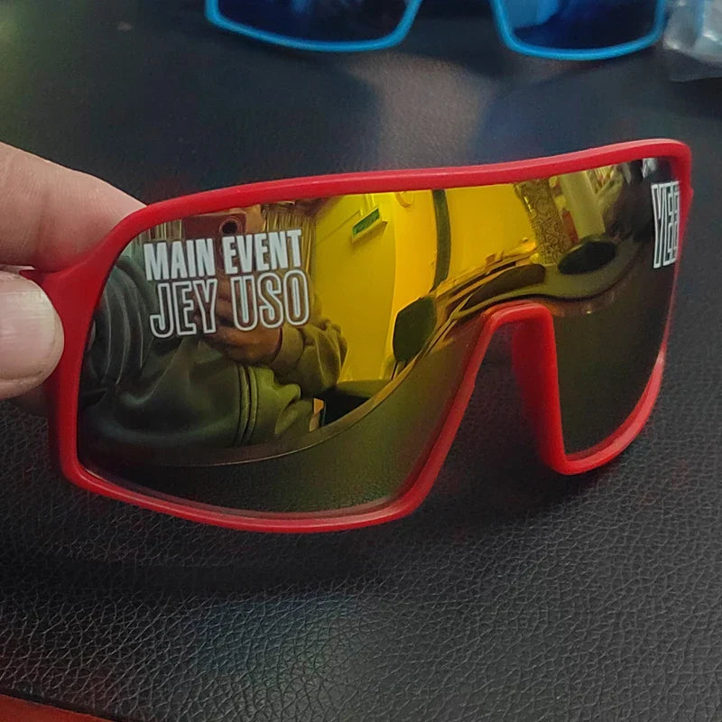 Jey Uso YEET Sunglasses Sports Shades MAIN EVENT Blue Glasses Bloodline USOS RARE colors  Motorcycle glasses