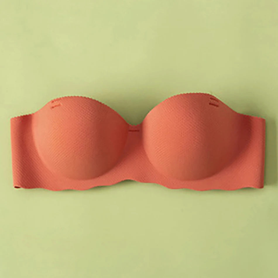 Comfortable Seamless Women Bra Breathable Solid Color Underwear Fashion