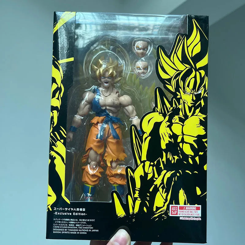 Dragon Ball Z Son Goku Figure SHF S.H.Figuarts Goku War Damage Super Saiya Anime Action Figures Model Toys Birthday Gift