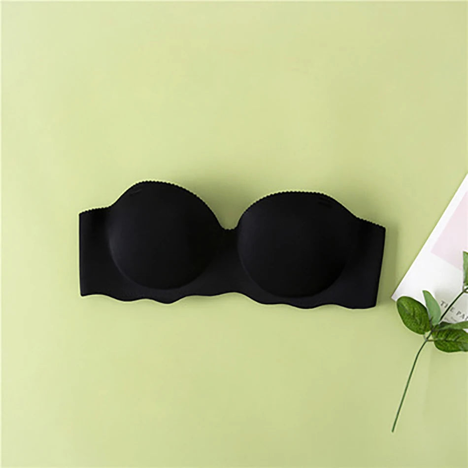 Comfortable Seamless Women Bra Breathable Solid Color Underwear Fashion
