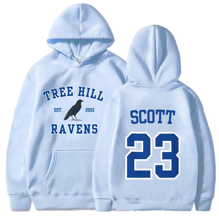 Women Hoodies TREE HILL RAVENS Scott23 Graphic Sweatshirts with Pocket Keith