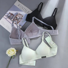 Cotton Sport Underwear for Teens Seamless Girl No Underwire Training Bra Soft