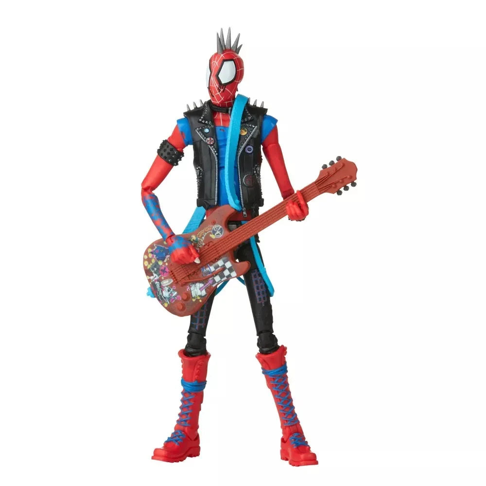 Hasbro SPIDER PUNK Spider Man Across the Spider Verse Action Figure Hobie Brown Toys Statue Model Doll kids for Toy Gift