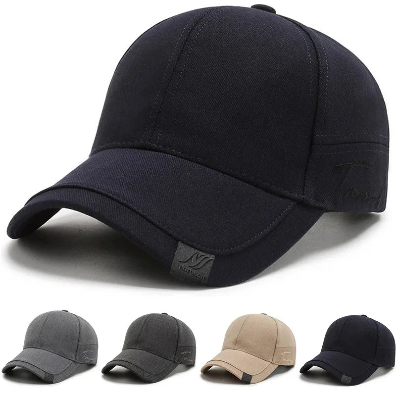 Dry Quickly Sun Cap Woman Outdoors Casual Sport Hat Men Big Size Baseball Caps 60-65cm
