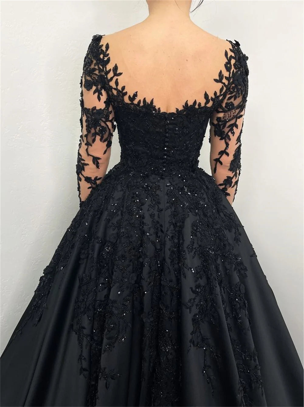 Homecoming Dresses: Tulle Prom Dress Elegant Out Sleeve Evening Dress
