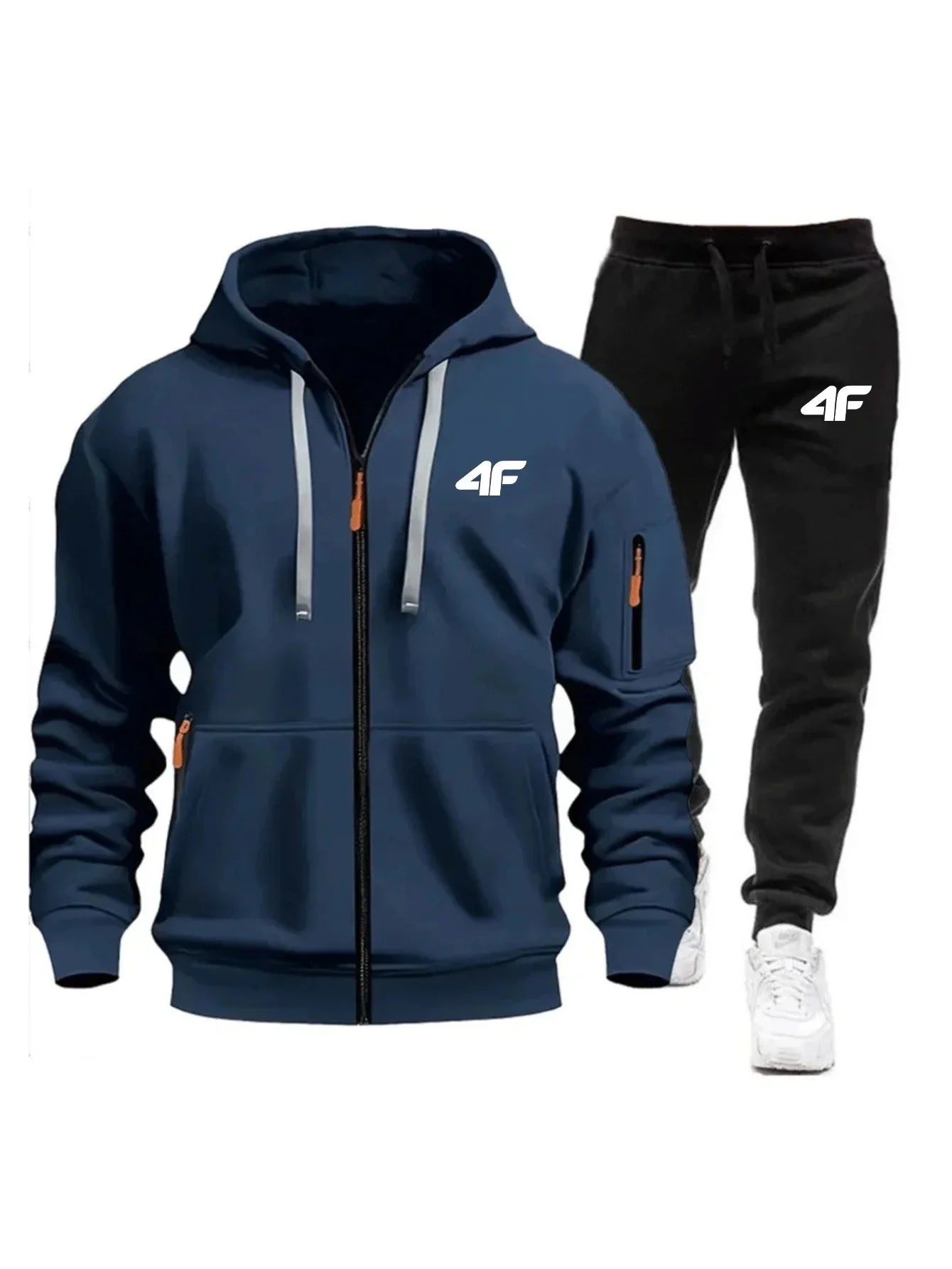 Sets for Men Two Piece Outdoors Mens Tracksuit Set Hot Sales Sportswear Man Sweatpants Hoodie Fashion Comfortable Casual Jogging