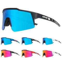 Cycling Sunglasses UV400 Cycling Glasses Polarized Built-in Myopia Frame