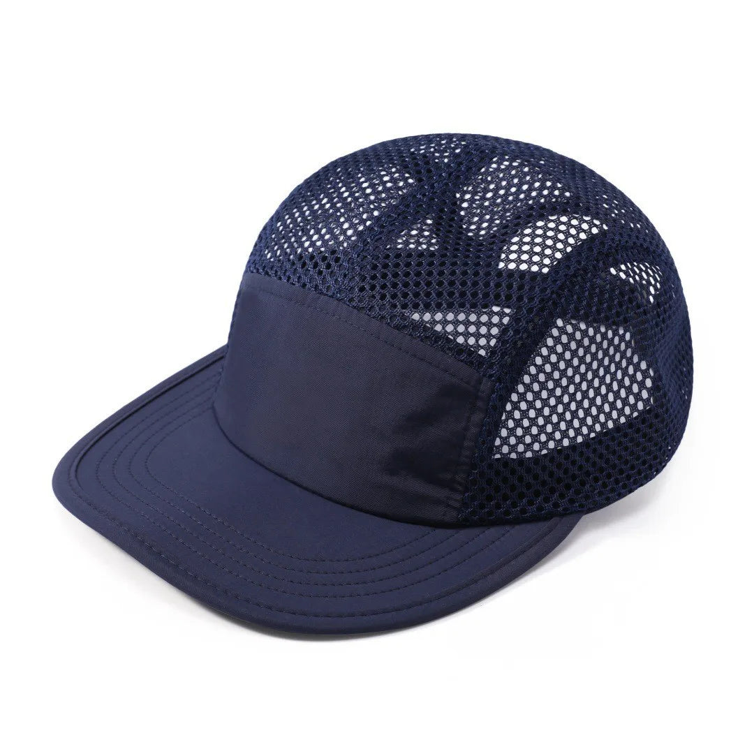 Men Women Baseball Cap Trucker 5 Panel Hat Unstructured Snapback Lightweight All Sports for Running Hiking Tennis
