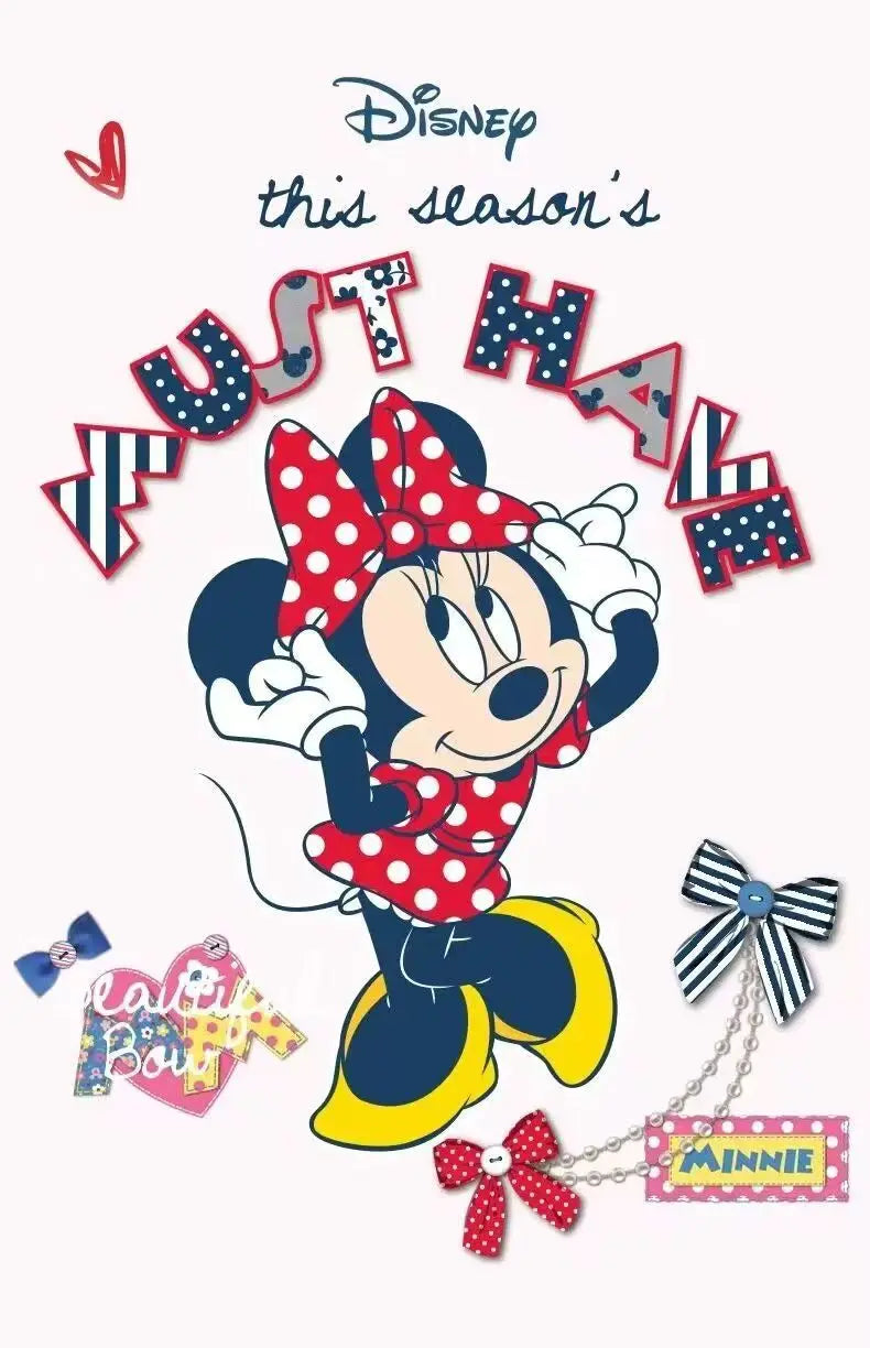 Autumn Baby Girl Boy Clothes Set Children Disney Mickey Printing Sweatshirt Top and Pants Bottom 2 Pcs Suit Cotton Tracksuit
