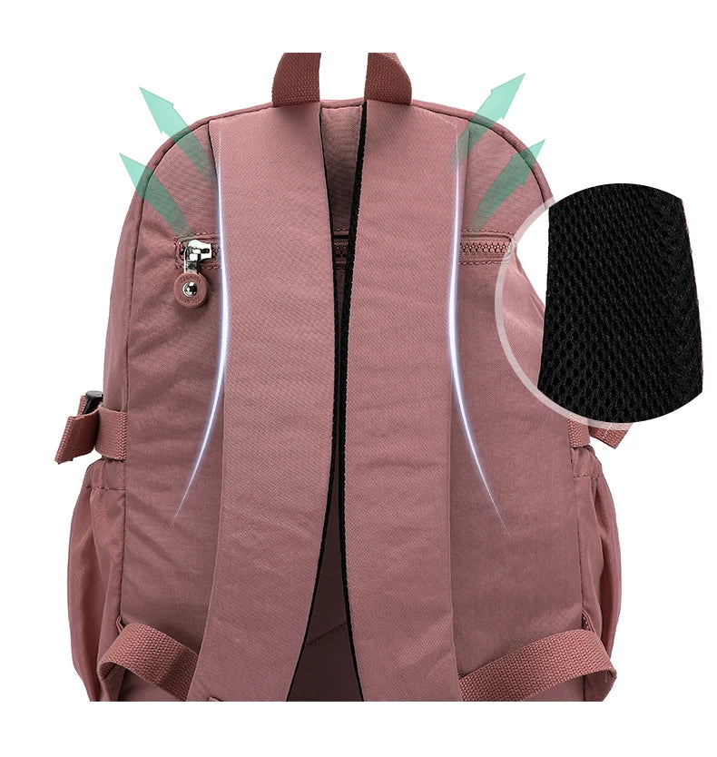 TEGAOTE Backpack for Women's Travel Bag Large Waterproof Mochila Feminina Pack Pack Bolsas School Bags for Kids Men Bagpack