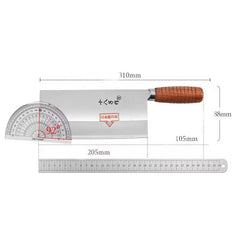 Shibazi Professional Chef Slicing Cooking Knife Advanced Compound Alloy Steel