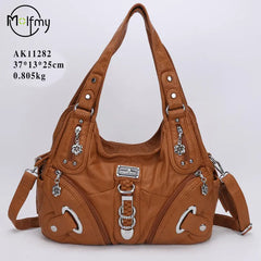 Vintage Big Bags For Women Handbags Top-handle Handbag Fashion Satchel