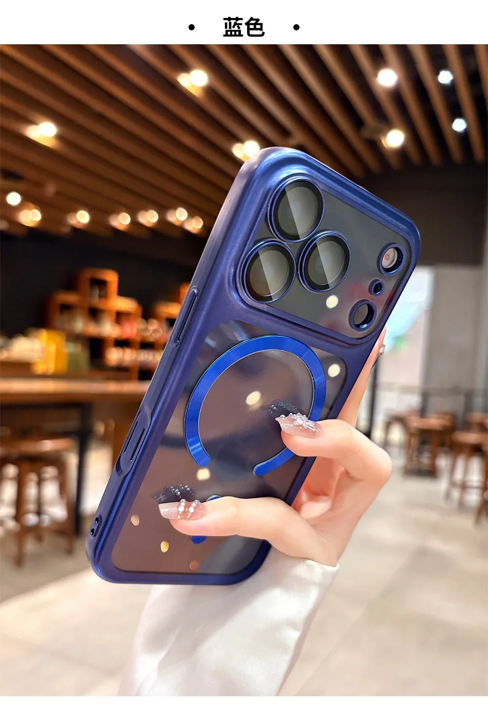 for iPhone17 Luxury Transparent Plating for Magsafe Case for iPhone 17 Pro Max 17Pro Air Original Soft TPU Lens Protector Cover