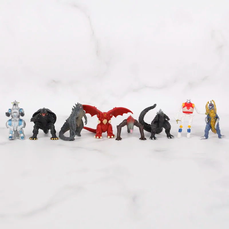 24pcs/set Godzilla vs King Kong  Figure Model Toys 17cm