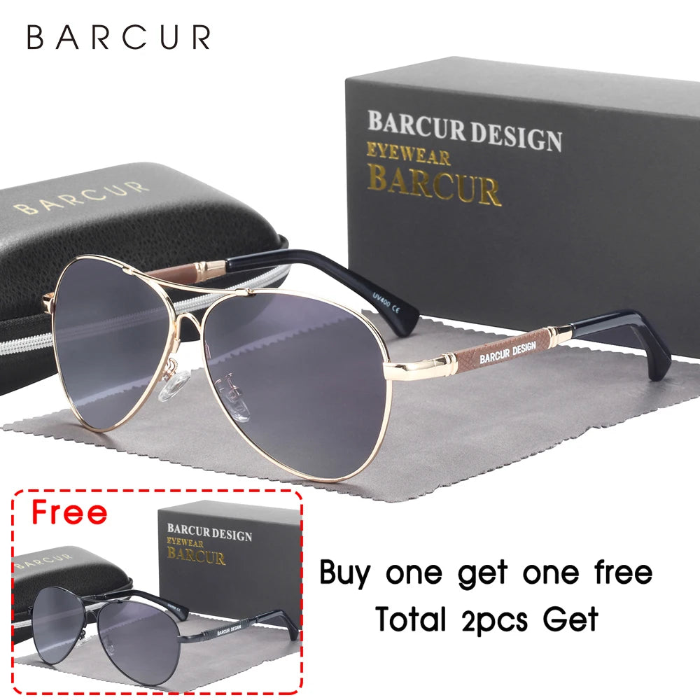 Sunglasses Polarized For Men Sun Glasses Women Pilot Gradient Lens Eyewear