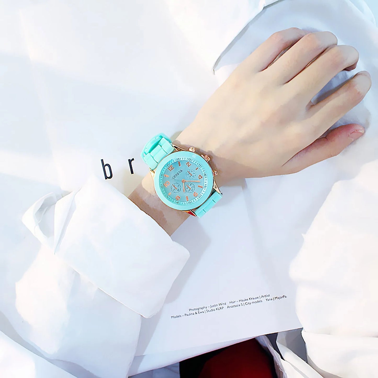 Fashion Women Watches White Silicone Jelly Quartz Watch Ladies Dress Wristwatch Gifts for Girls Relogio Feminino Reloj Mujer