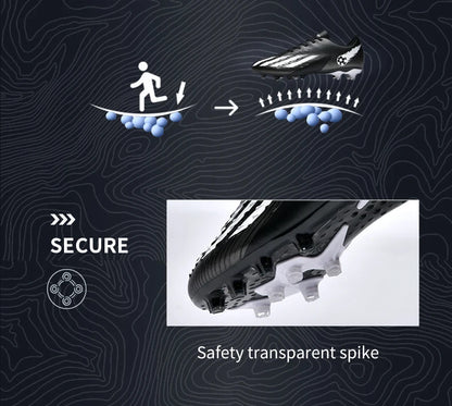 Soccer Shoes Sport Outdoor Men Breathable Cleats FG Football Boots