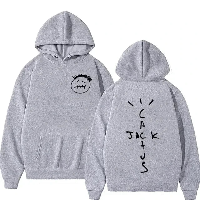 Rapper Cactus Jack Music Album Hoodie Men's Women's Fashion High Street