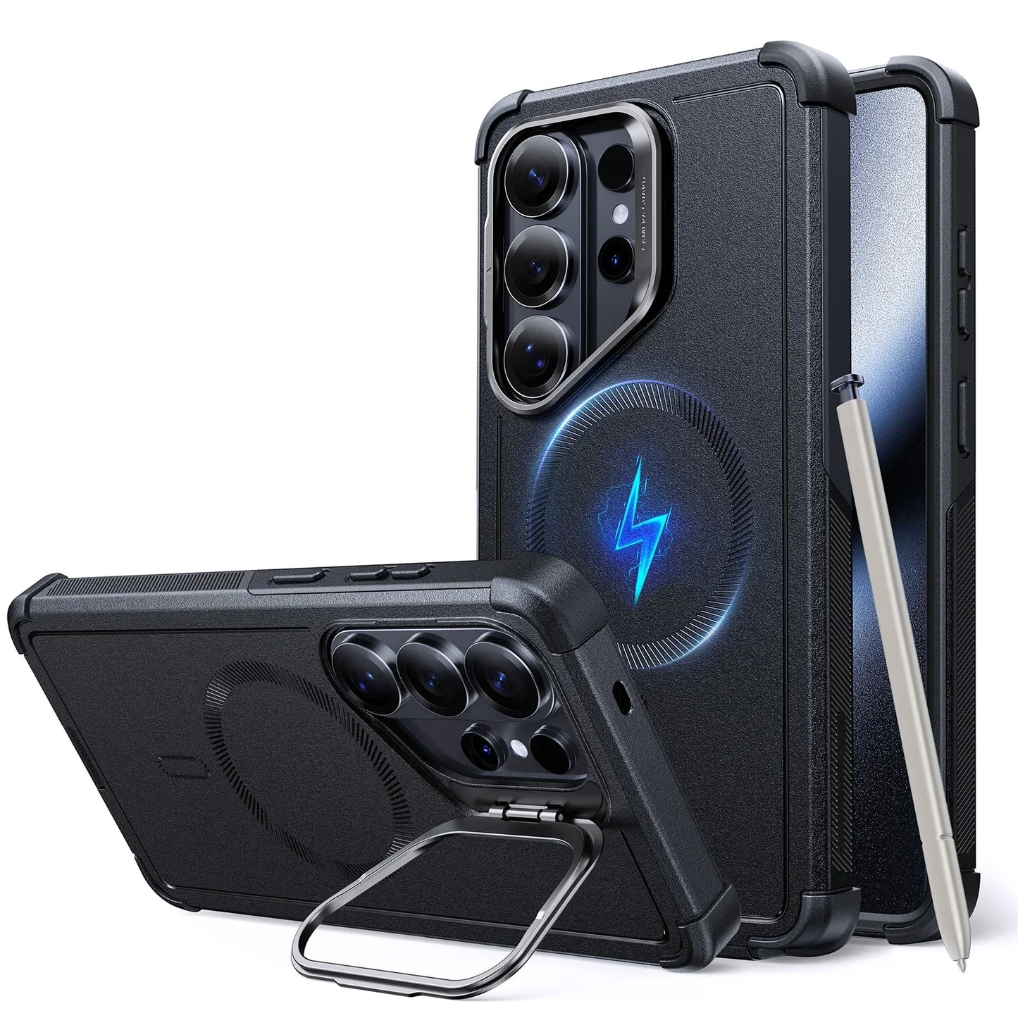 Military-Grade Protection Phone Case for Samsung S25 Ultra Compatible with MagSafe Classic Series for Galaxy S26 Ultra