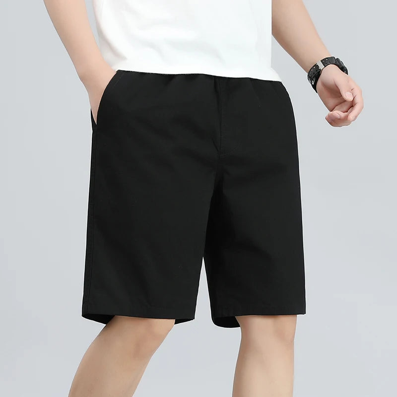 Plus Size Men's Shorts Streetwear Casual Cotton Summer Breathable Fitness Knee Shorts Sports Shorts  Sweatwear 6XL