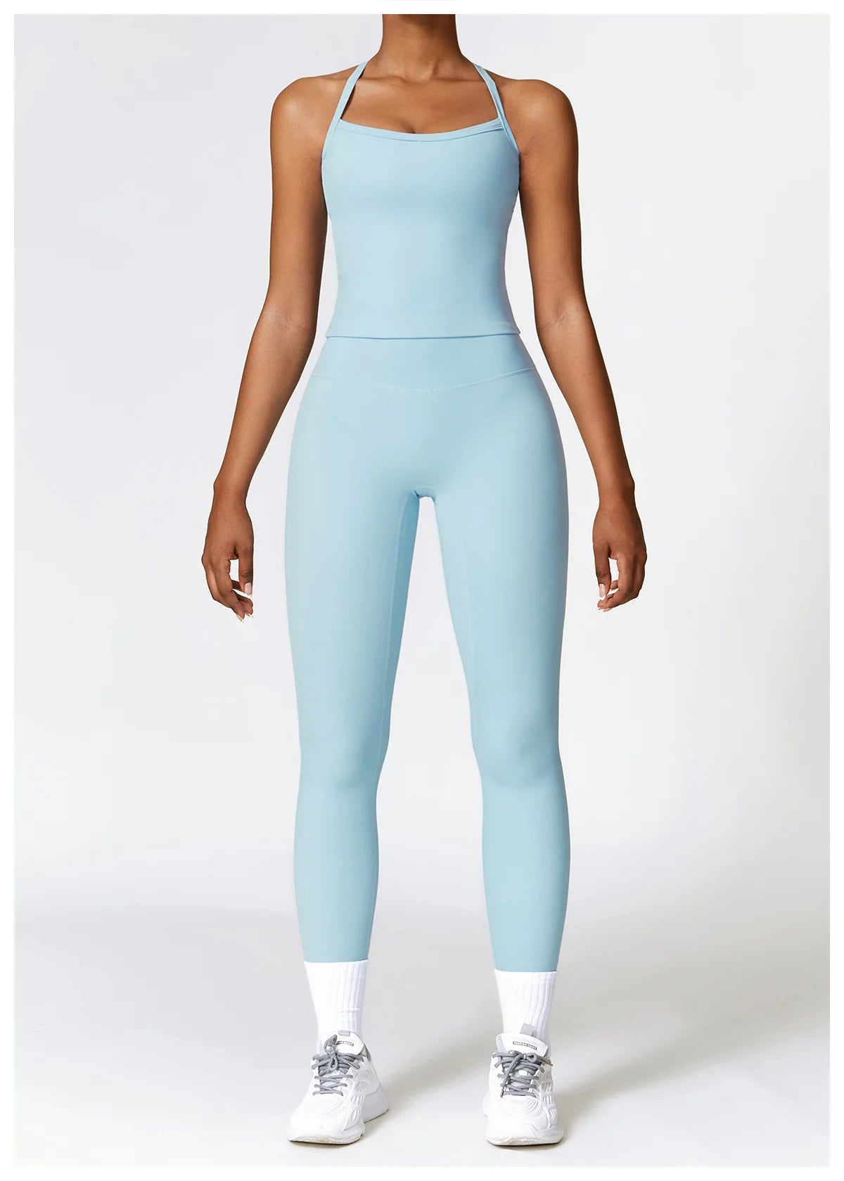 Women Sport Seamless Leggings High Waist Elastic Solid Yoga Leggings Gym Workout