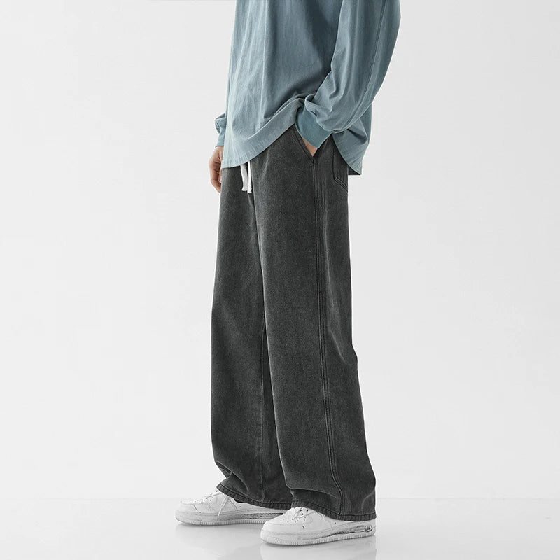 Baggy Jeans Men's Streetwear Harajuku Fashion Casual Wide-leg Trousers