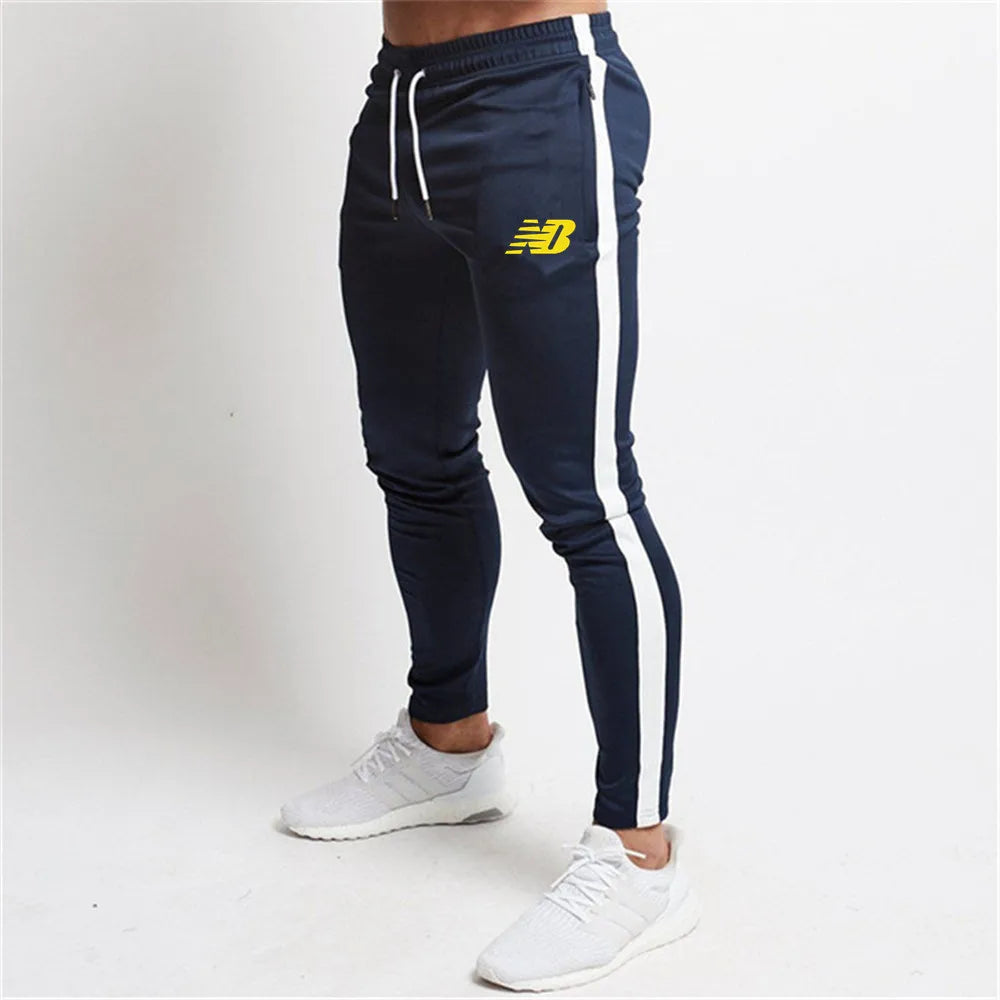Brand Casual Skinny Pants Mens Joggers Sweatpants Fitness Workout men