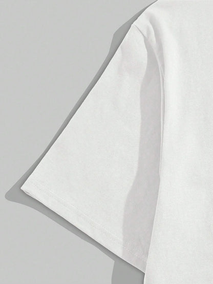 The Secret Of The Big Bang In The Universe Men T Shirts Summer Cotton T-Shirts Breathable Loose Clothes Hip Hop Street Tees