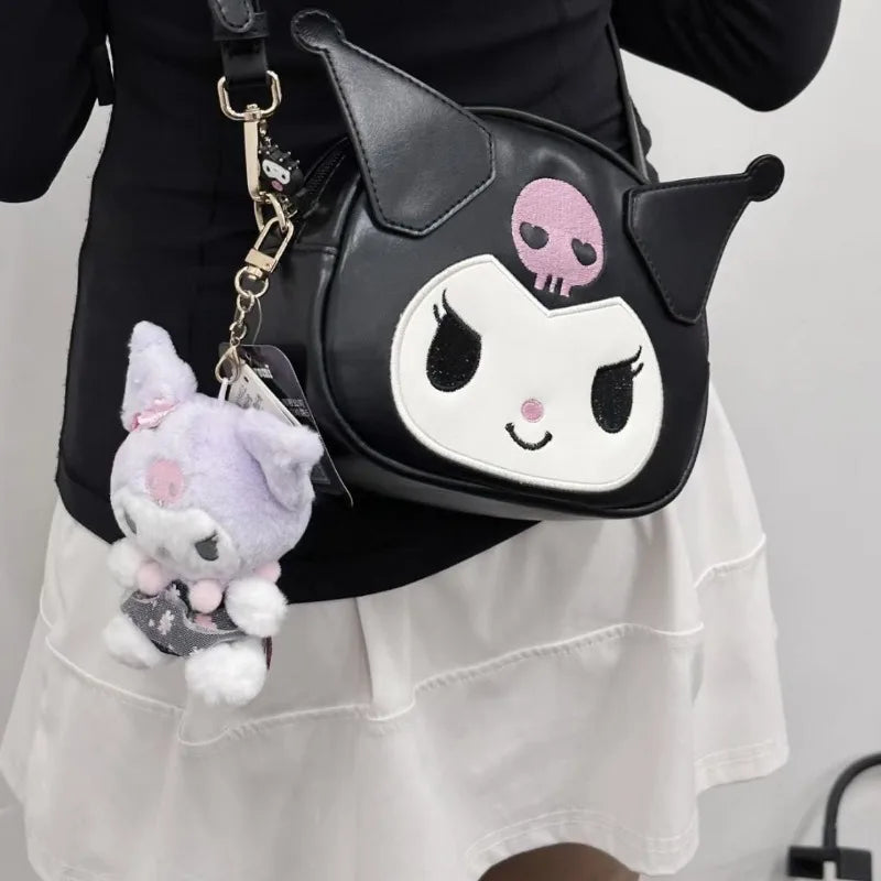 Cartoon Womens Shoulder Bag Cute Japanese Style Pu Leather Casual