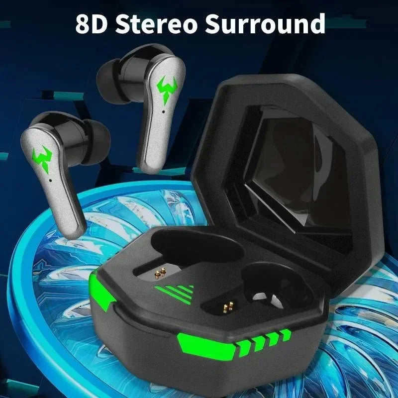 N35 Wireless Bluetooth 5.2 Headphones Noise Reduction Touch Control Earbuds Gaming Headset Music HD Calling Earphone with Mic